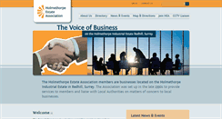 Desktop Screenshot of holmethorpe.org